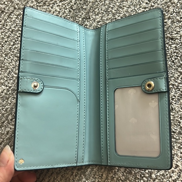Kate spade baby blue wallet - Picture 2 of 3